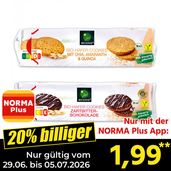 Bio-Hafer Cookies