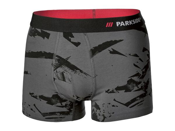 Parkside Grey Boxers - 2 Pack