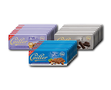 Plaques de chocolat CAILLER(R)