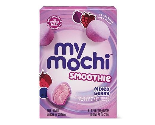 My/Mochi 
 Mixed Berry or Strawbery Banana Smoothie Incredibites