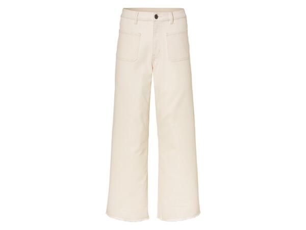 Ladies' Wide Leg Jeans