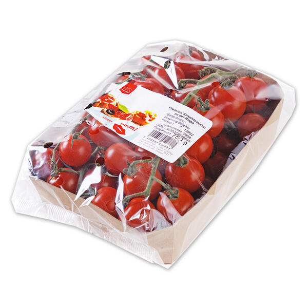 Premium Kirschtomaten an der Rispe