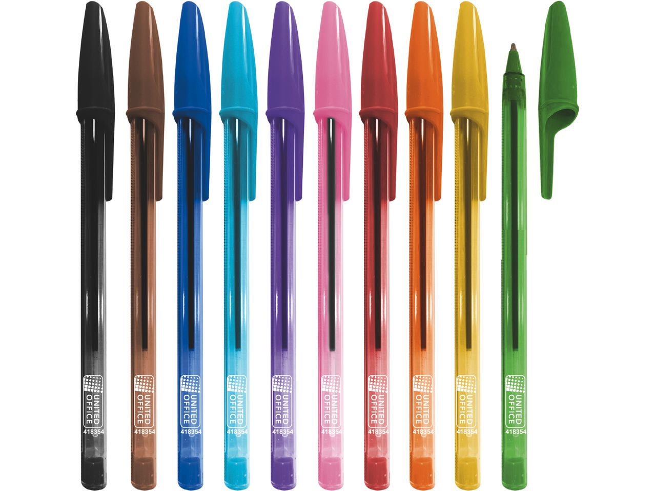 Multicoloured Ballpoint Pens