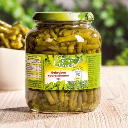 Haricots verts coupés