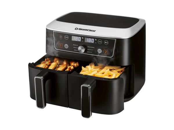 Friteuse à air chaud à double zone