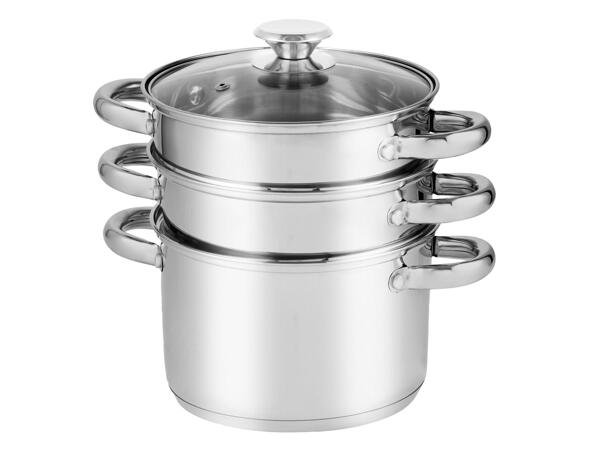 Pasta and Stepped Steamer Set
