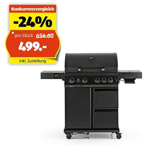 LANDMANN Gasgrill COOL BLACK, 4.1 maxX