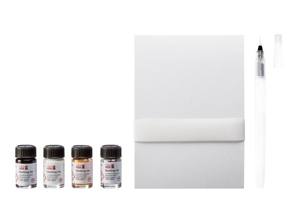 Marabu Creabox Fluid Art Marbling / Watercolour Art Set