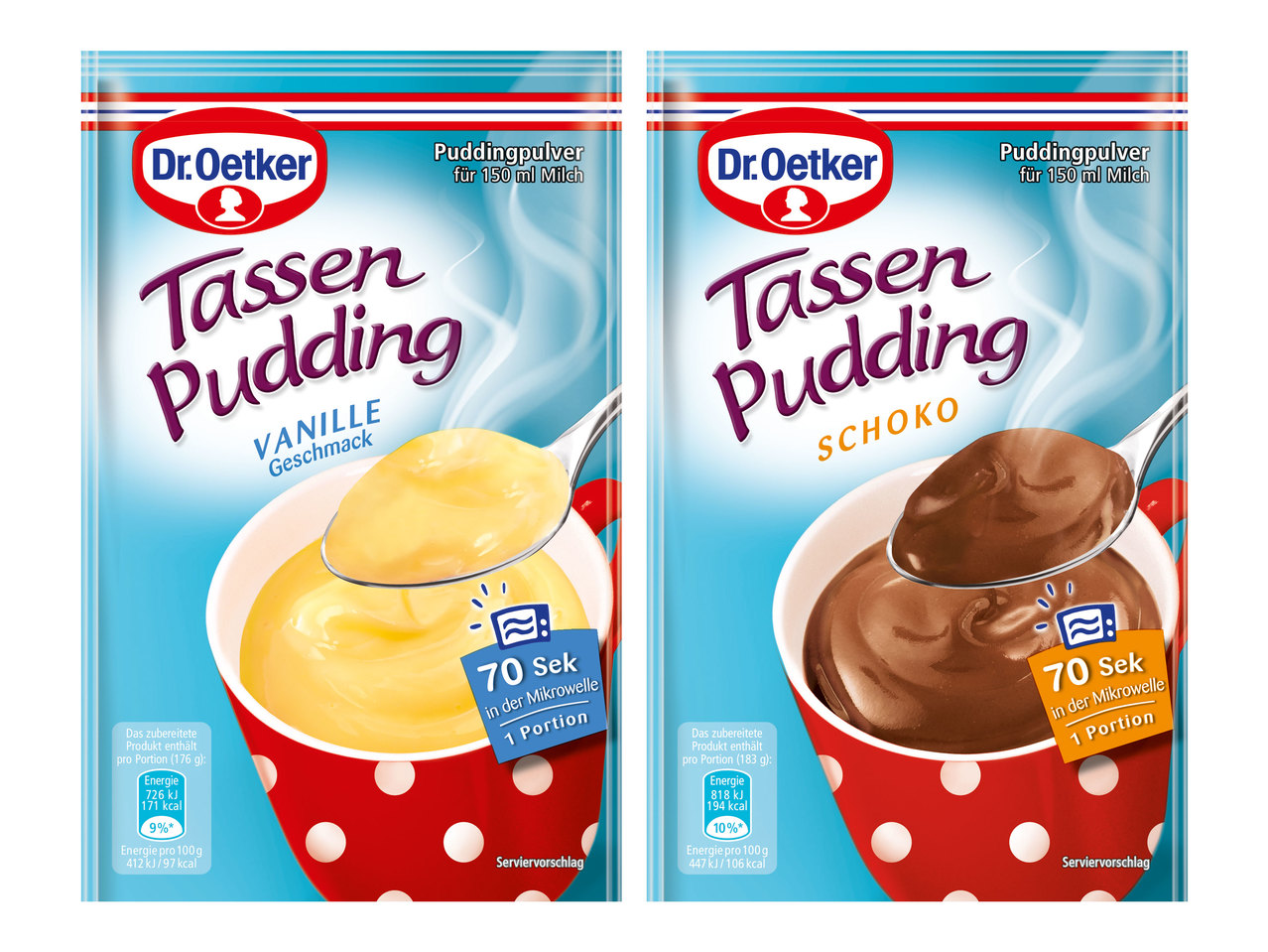 DR. OETKER Tassen-Pudding