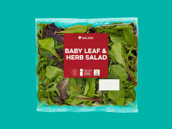 Oaklands Baby Leaf & Herb Salad