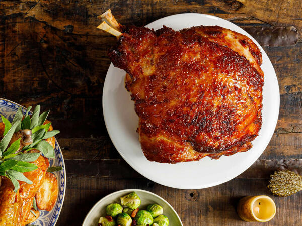 Whole Ham Leg Unsmoked
