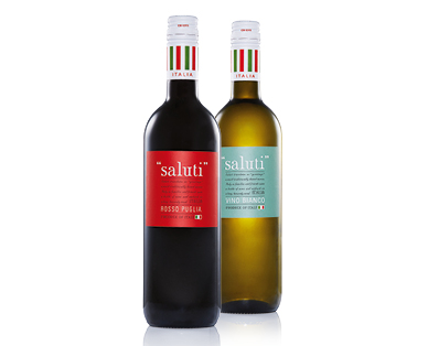 Saluti Rosso and Bianco NV 750ml