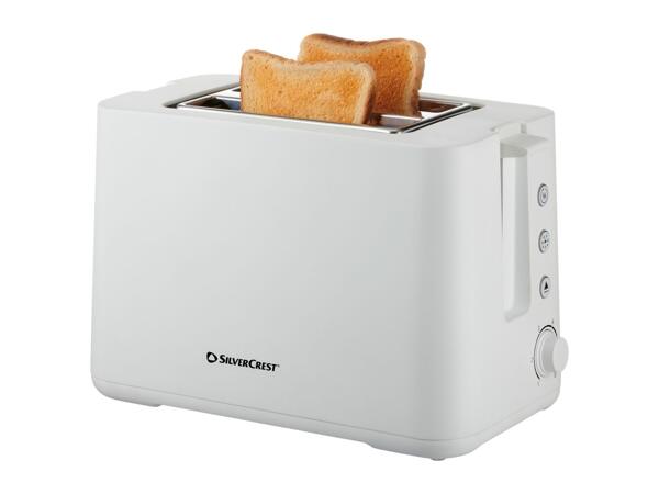 Silvercrest White 2-Slice Toaster