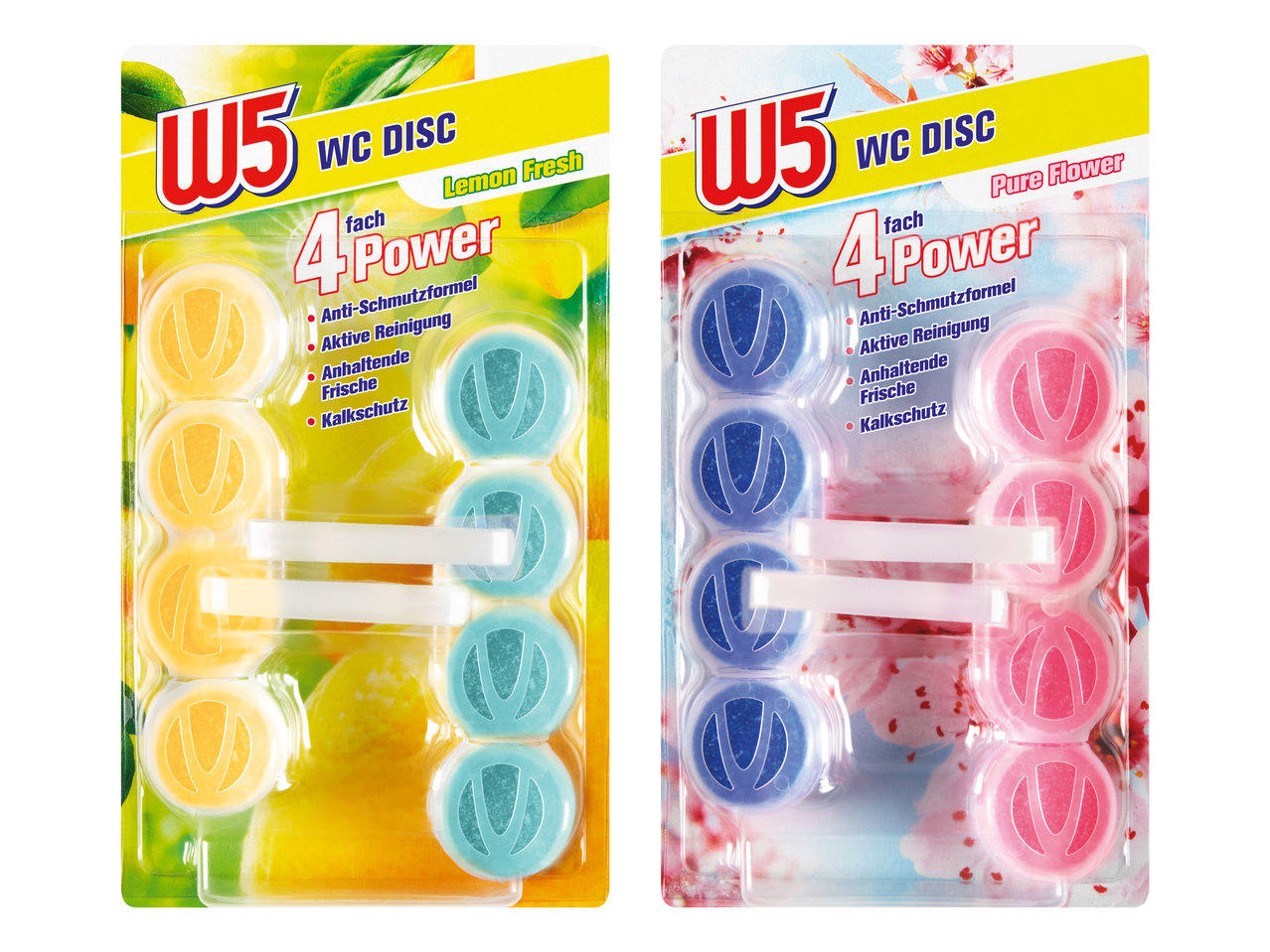 W5 WC Discs 4 in 1