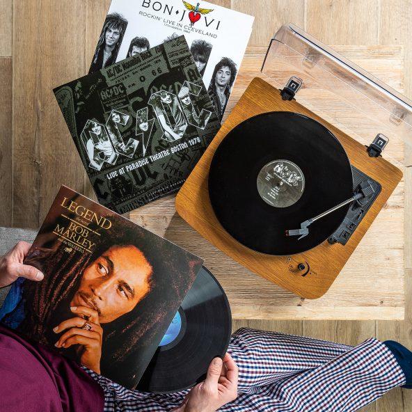 Tourne-disques rétro