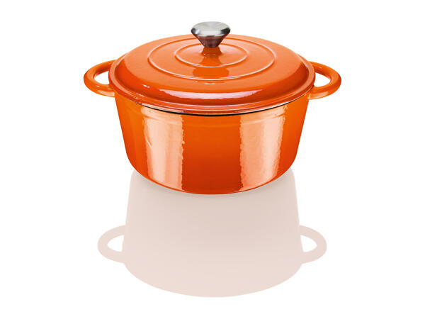 Ernesto 4.6L Cast Iron Casserole Dish