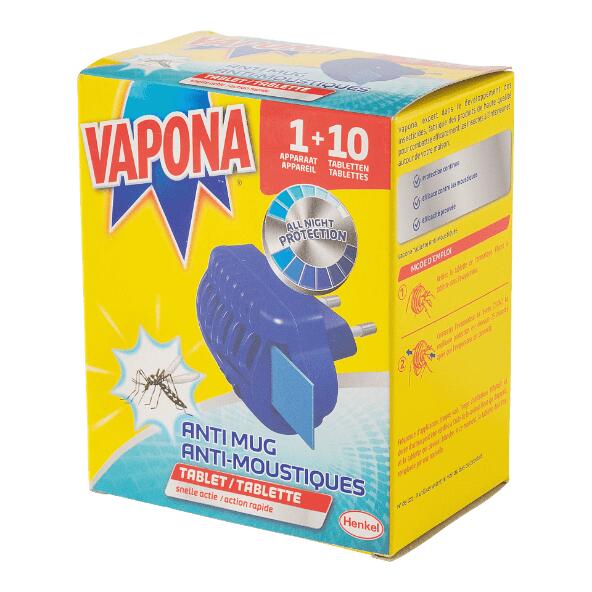 VAPONA(R) 				Antimuggenapparaat*