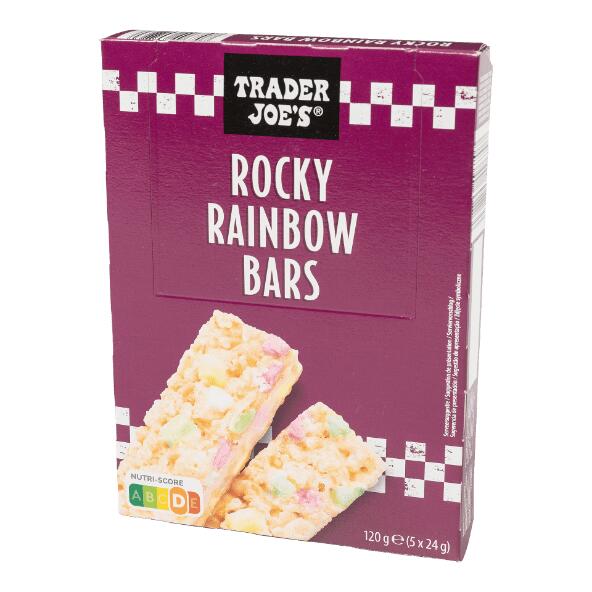 TRADER JOE'S(R) 				Barres aux céréales rocky rainbow, 5 pcs