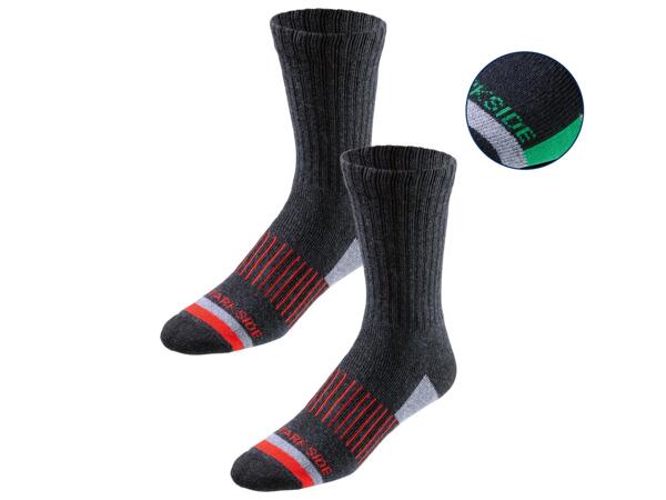 Men's work socks, 2 pairs