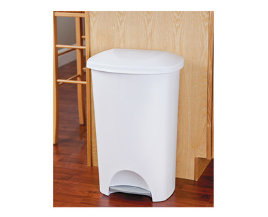 Easy Home 11-Gallon Step-On Wastebasket