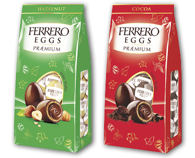Œufs de Pâques premium FERRERO