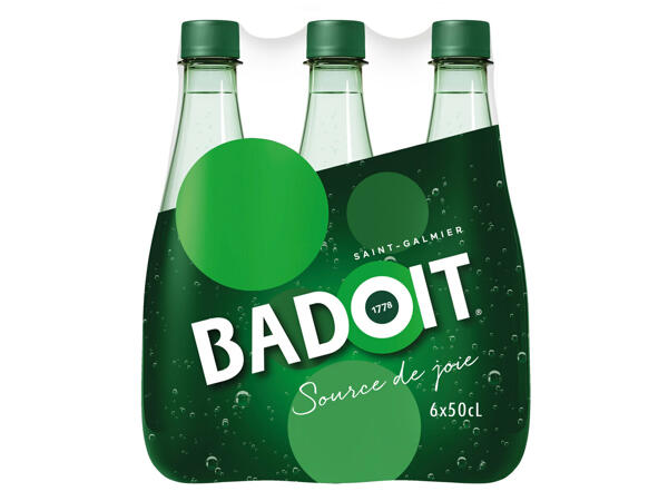 Eau minérale pétillante