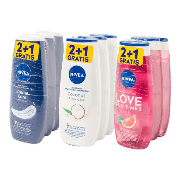 NIVEA(R) 				Douchegel, 3 st.