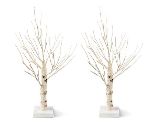 Merry Moments Indoor LED Birch Trees