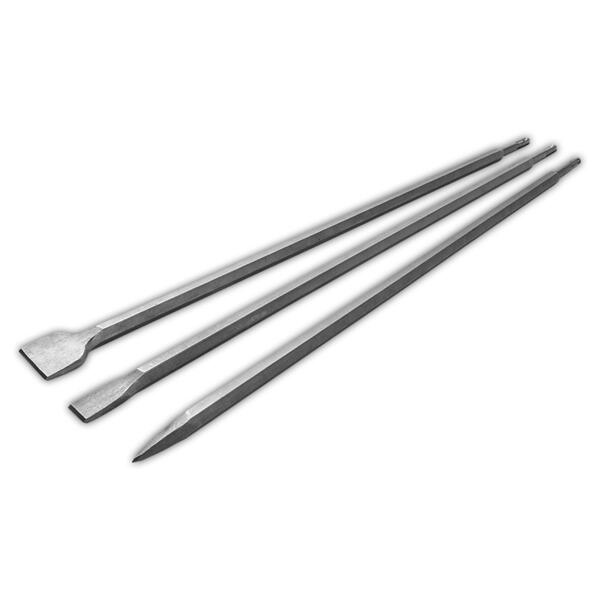 Langmeißel-Set 3-teilig