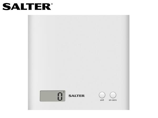 Salter Electronic Kitchen Scale - White