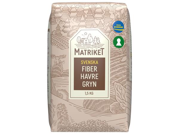 Havregryn fiberberikade