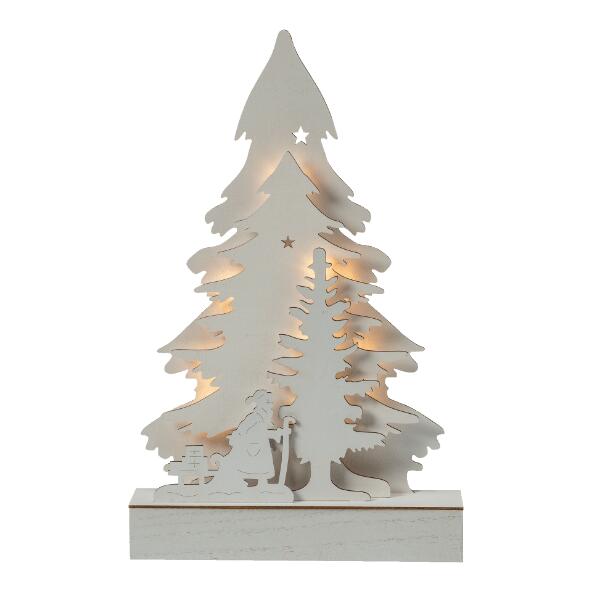 LIGHT ZONE(R) 				Houten ledfiguur