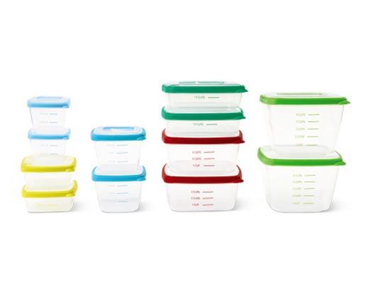 Crofton 
 24-Piece Durable Food Storage Set