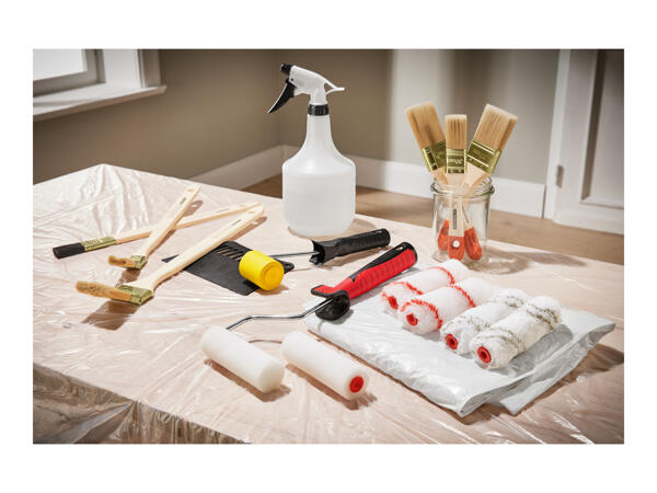 Parkside Spray Bottle / Wallpaper Hanging Set / Paint Roller Set / Dust sheet