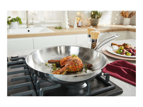 Ernesto 28cm Stainless Steel Frying Pan