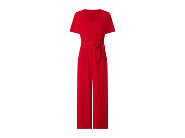 Ladies' Red Jumpsuit