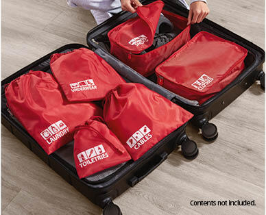 Travel Organisers 6pk