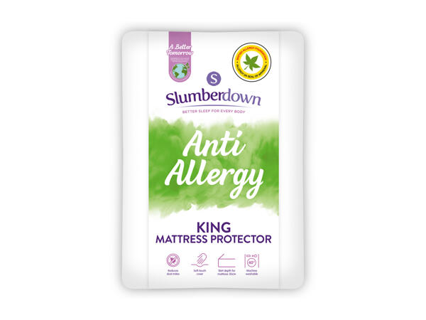 Slumberdown Anti-Allergy Mattress Protector – King Size