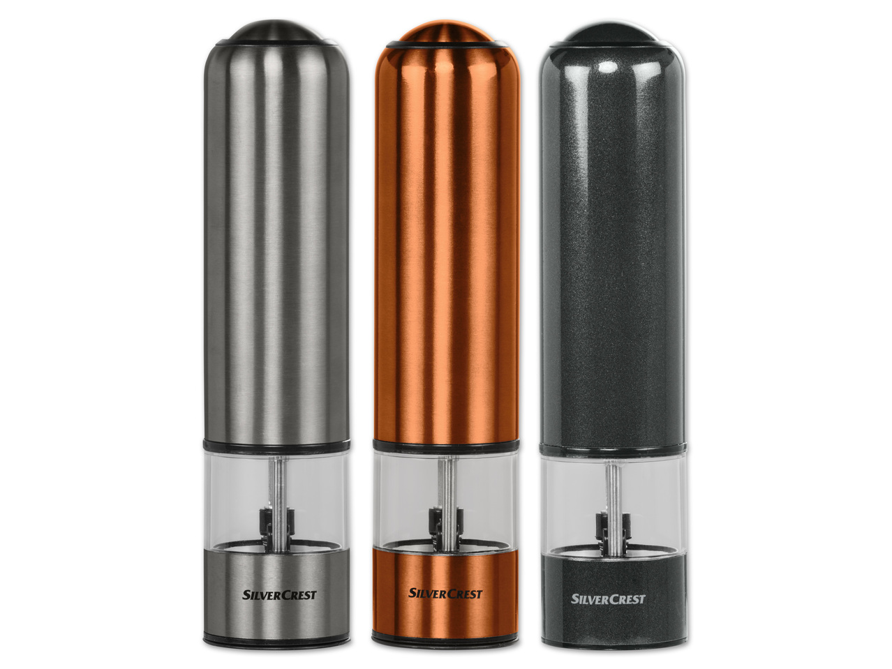 SILVERCREST(R) Elektrische Salz- oder Pfeffermühle