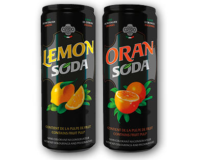 TERME DI CRODO Lemon-/ Oran-Soda