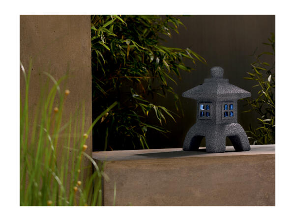 Livarno Home Solar Buddha/Solar House Ornament