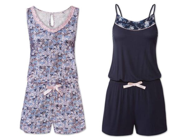 Damen Schlaf-Jumpsuit