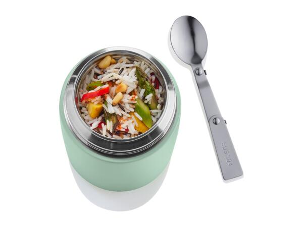 Livarno Home Insulated Food Flask - Green