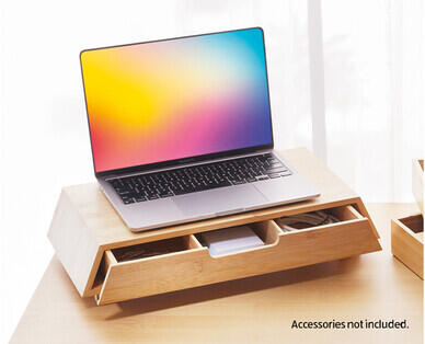 Bamboo Desk Raiser