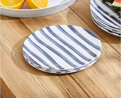 Premium Melamine Side Plate 4pk