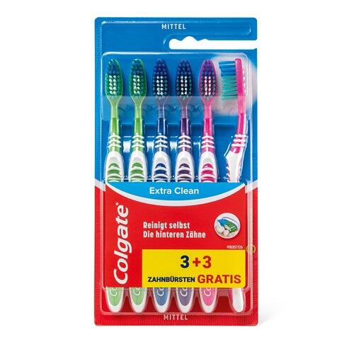 COLGATE Extra Clean 3+3 Zahnbürste