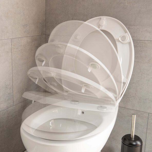 HOME CREATION BATHROOM(R) 				Abattant W.-C. avec frein de chute