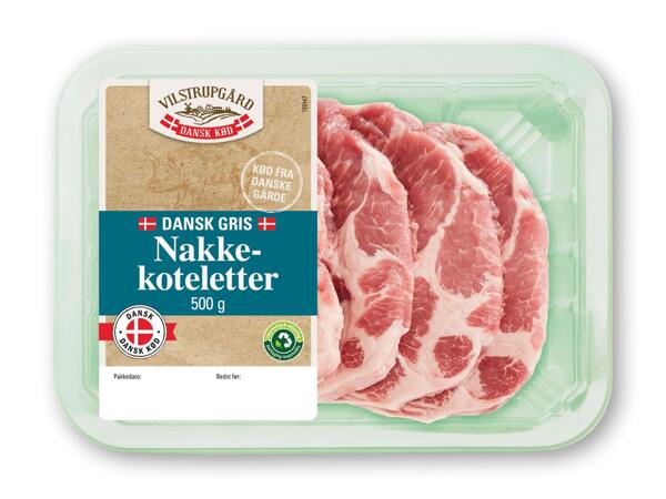 VILSTRUPGÅRD Dansk flæsk, middags- eller nakkekoteletter