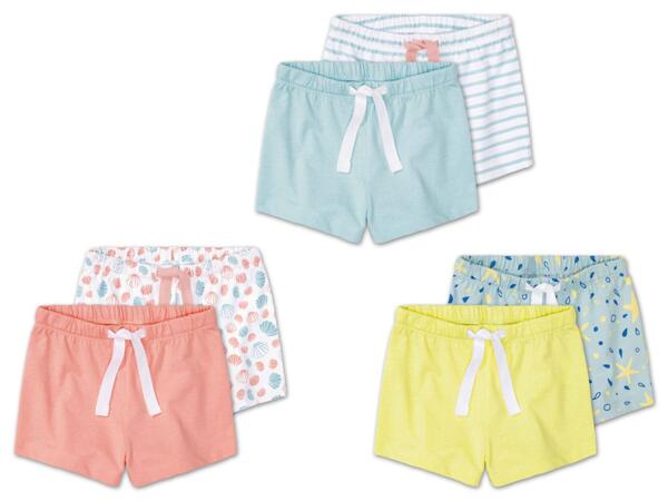 Kleinkinder Shorts, 2 Stück