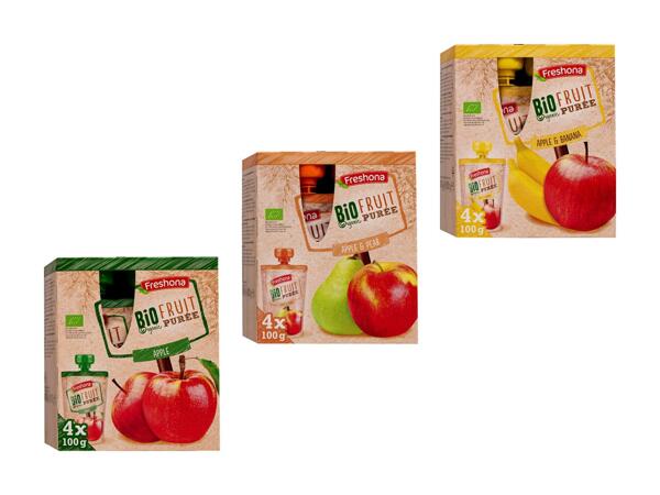 Compote de fruits bio
